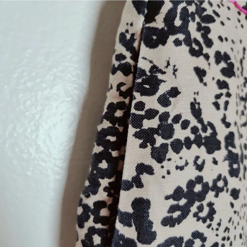 Re-Imagined by J. Crew High Waisted Leopard Print Trouser Shorts, Size 0